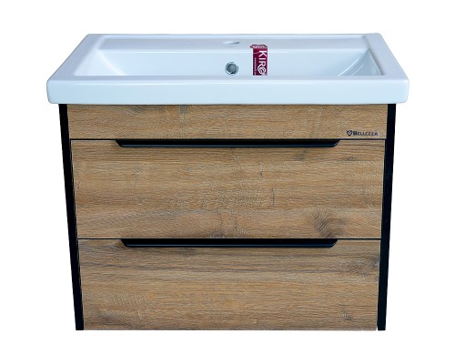 Тумба под раковину Bellezza Бруно 70 4632211270499 подвесная Табакко
