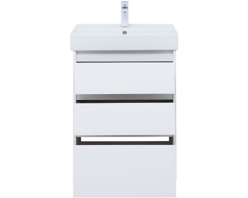 Тумба под раковину Aquanet Nova Lite 60 302469 Белый глянец