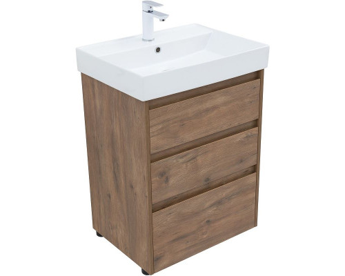 Тумба под раковину Aquanet Nova Lite 60 302471 Дуб рустикальный