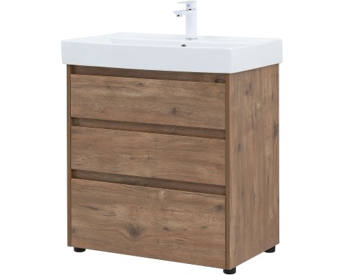 Тумба под раковину Aquanet Nova Lite 75 302474 Дуб рустикальный