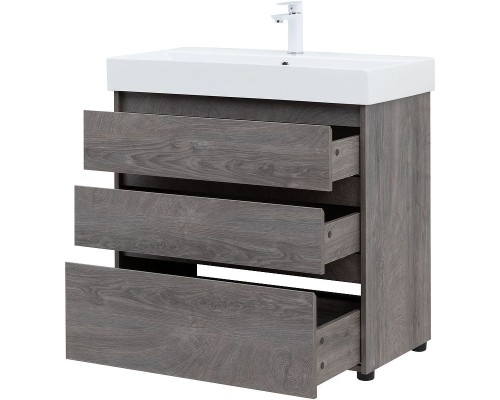 Тумба под раковину Aquanet Nova Lite 85 302476 Дуб рошелье