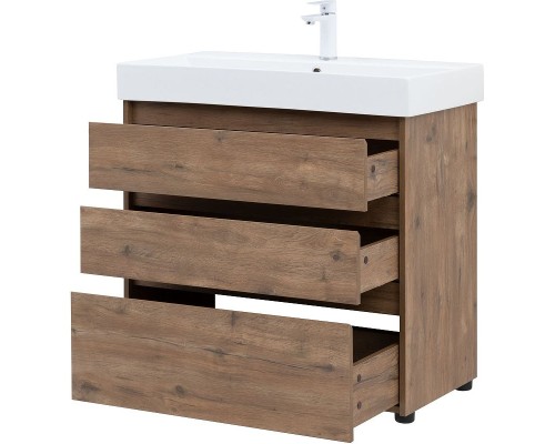 Тумба под раковину Aquanet Nova Lite 85 302477 Дуб рустикальный