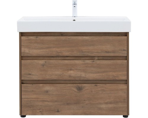 Тумба под раковину Aquanet Nova Lite 100 302480 Дуб рустикальный