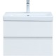 Тумба под раковину Aquanet Беркли 60 302349 подвесная Белый глянец