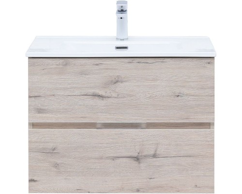 Тумба под раковину Aquanet Алвита New 70 303910 подвесная Дуб веллингтон белый