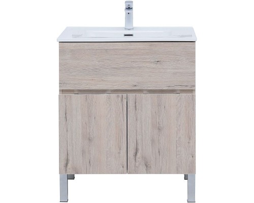 Тумба под раковину Aquanet Алвита New 70 303902 Дуб веллингтон белый