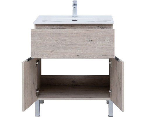 Тумба под раковину Aquanet Алвита New 70 303902 Дуб веллингтон белый