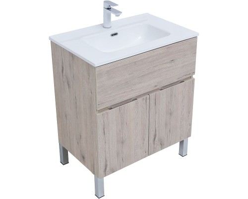 Тумба под раковину Aquanet Алвита New 70 303902 Дуб веллингтон белый