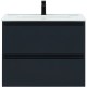 Тумба под раковину Allen Brau Eclipse 80 1.E1002.AM подвесная Антрацит матовый