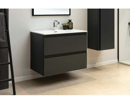 Тумба под раковину Allen Brau Eclipse 80 1.E1002.AM подвесная Антрацит матовый