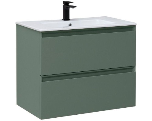 Тумба под раковину Allen Brau Eclipse 80 1.E1002.CGM подвесная Олива матовый