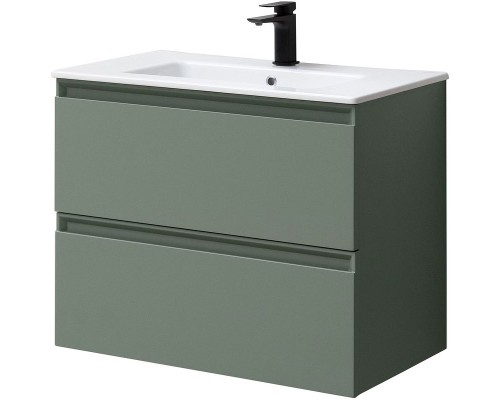 Тумба под раковину Allen Brau Eclipse 80 1.E1002.CGM подвесная Олива матовый