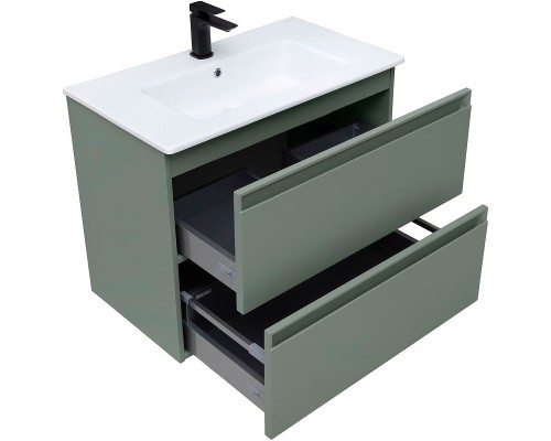 Тумба под раковину Allen Brau Eclipse 80 1.E1002.CGM подвесная Олива матовый