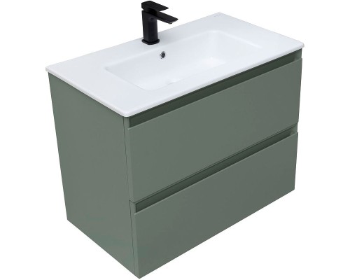 Тумба под раковину Allen Brau Eclipse 80 1.E1002.CGM подвесная Олива матовый