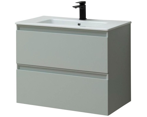 Тумба под раковину Allen Brau Eclipse 80 1.E1002.PWM подвесная Папирус матовый