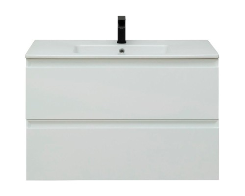 Тумба под раковину Allen Brau Eclipse 100 1.E1003.WM подвесная Белая матовая