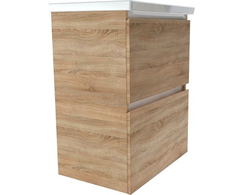 Тумба под раковину 1MarKa New Aris 60П Ц0000014411 подвесная Дуб Сонома