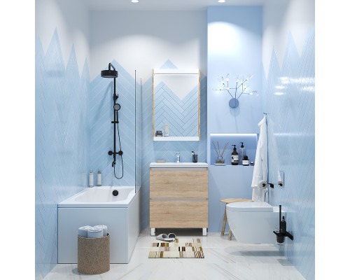 Тумба под раковину 1MarKa New Aris 70Н Ц0000019920 Дуб Сонома