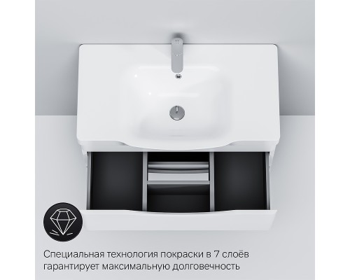 Тумба под раковину AM.PM Like 80 M80FSX0802WG Белая