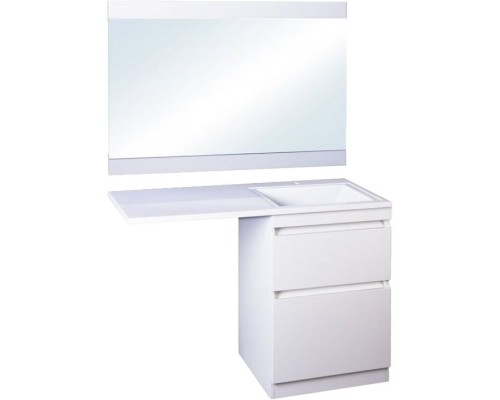 Тумба под раковину Style Line Даллас 110 Люкс Plus Белая