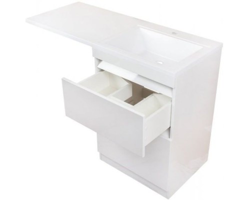 Тумба под раковину Style Line Даллас 110 Люкс Plus Белая