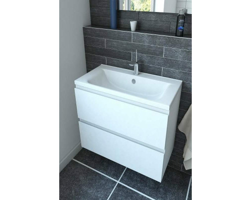 Тумба с раковиной Эстет Bali 75 ФР-00002085 подвесная Белая