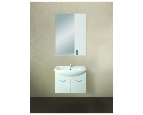 Тумба под раковину 1MarKa Вита 65П Белая глянцевая