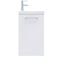 Тумба под раковину 1MarKa Ноктюрн 40П Белый глянец