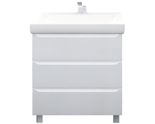Тумба под раковину 1MarKa Кода 80Н Белая глянцевая