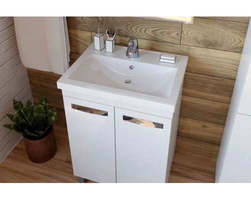 Тумба под раковину Vigo Plaza 60 tn.PLA.FOS.60.2D Белая