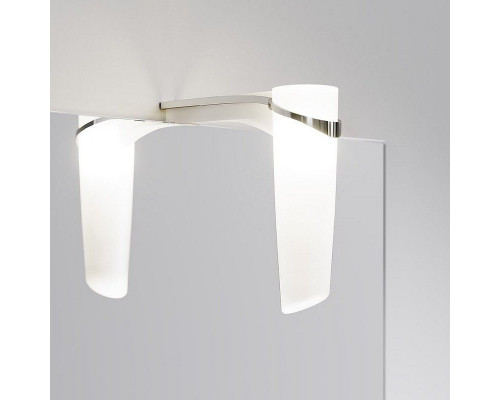 Зеркало Aqwella Леон 40 Ln-MP.02.04/W Белый