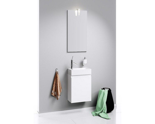 Зеркало Aqwella Леон 40 Ln-MP.02.04/W Белый