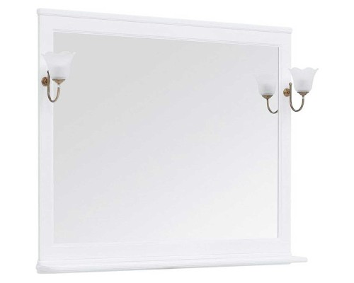 Зеркало Aquanet Валенса New 120 238831 Белое матовое