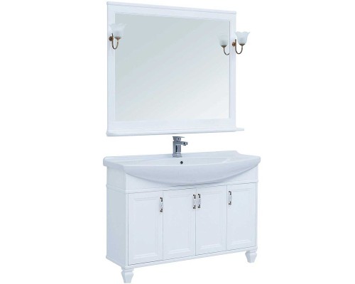 Зеркало Aquanet Валенса New 120 238831 Белое матовое