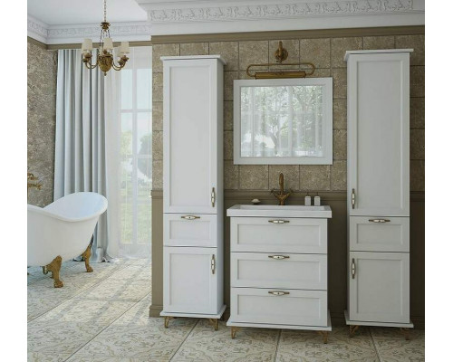 Зеркало Эстет Bali Classic 75 ФР-00002234 Белое