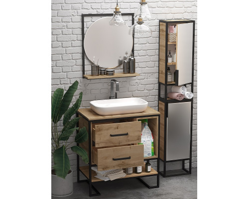 Зеркало 1MarKa Grunge Loft 60П Ц0000007991 Дуб Вотан