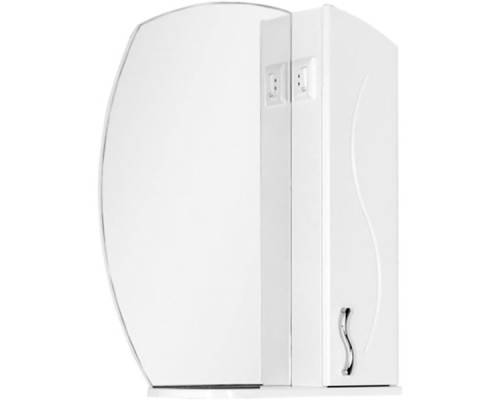 Зеркало со шкафом Aquanet Моника 60 186773 R Белое