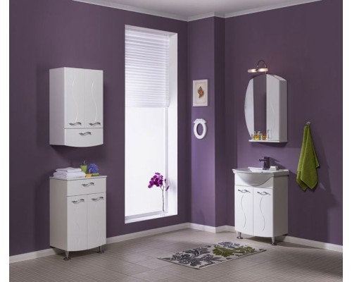 Зеркало со шкафом Aquanet Моника 60 186773 R Белое