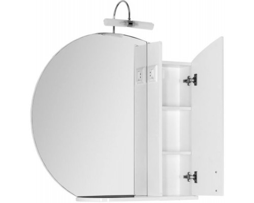 Зеркало со шкафом Aquanet Моника 85 186775 R Белое