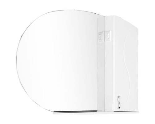 Зеркало со шкафом Aquanet Моника 105 186776 R Белое 186776