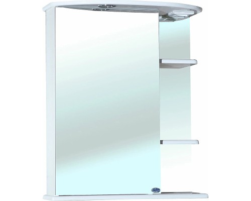 Зеркальный шкаф Bellezza Магнолия 60 L 4612709002016 с подсветкой Белый