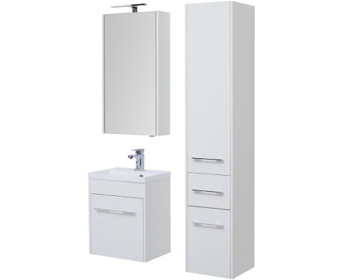 Зеркальный шкаф Aquanet Августа 50 210007 Белый