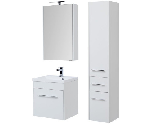 Зеркальный шкаф Aquanet Августа 58 210008 Белый