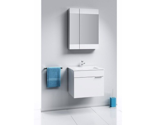 Зеркальный шкаф Aqwella Бриг 60 Br.04.06/W Белый