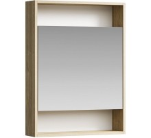 Зеркальный шкаф Aqwella Сити 60 SIT0406DB Дуб балтийский