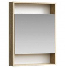 Зеркальный шкаф Aqwella Сити 60 SIT0406DB Дуб балтийский