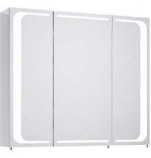 Зеркальный шкаф Aqwella 5 Stars Милан 80 Mil.04.08 Белый