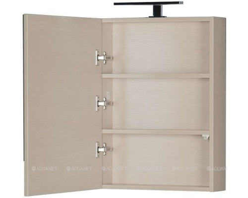 Зеркальный шкаф Aquanet Нота 58 158856 L Дуб светлый