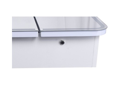 Зеркальный шкаф Style Line Каре 80 СС-00002276 с подсветкой и сенсором Белый