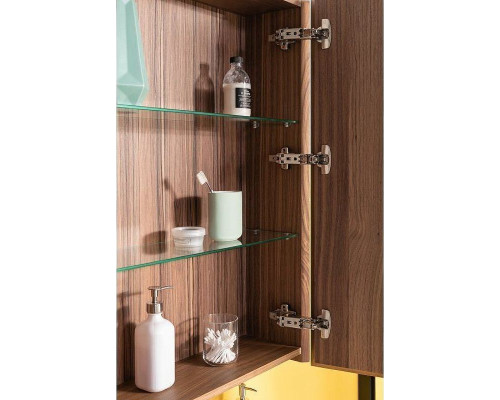 Зеркальный шкаф Aquanet Нью-Йорк 60 R 203951 Орех